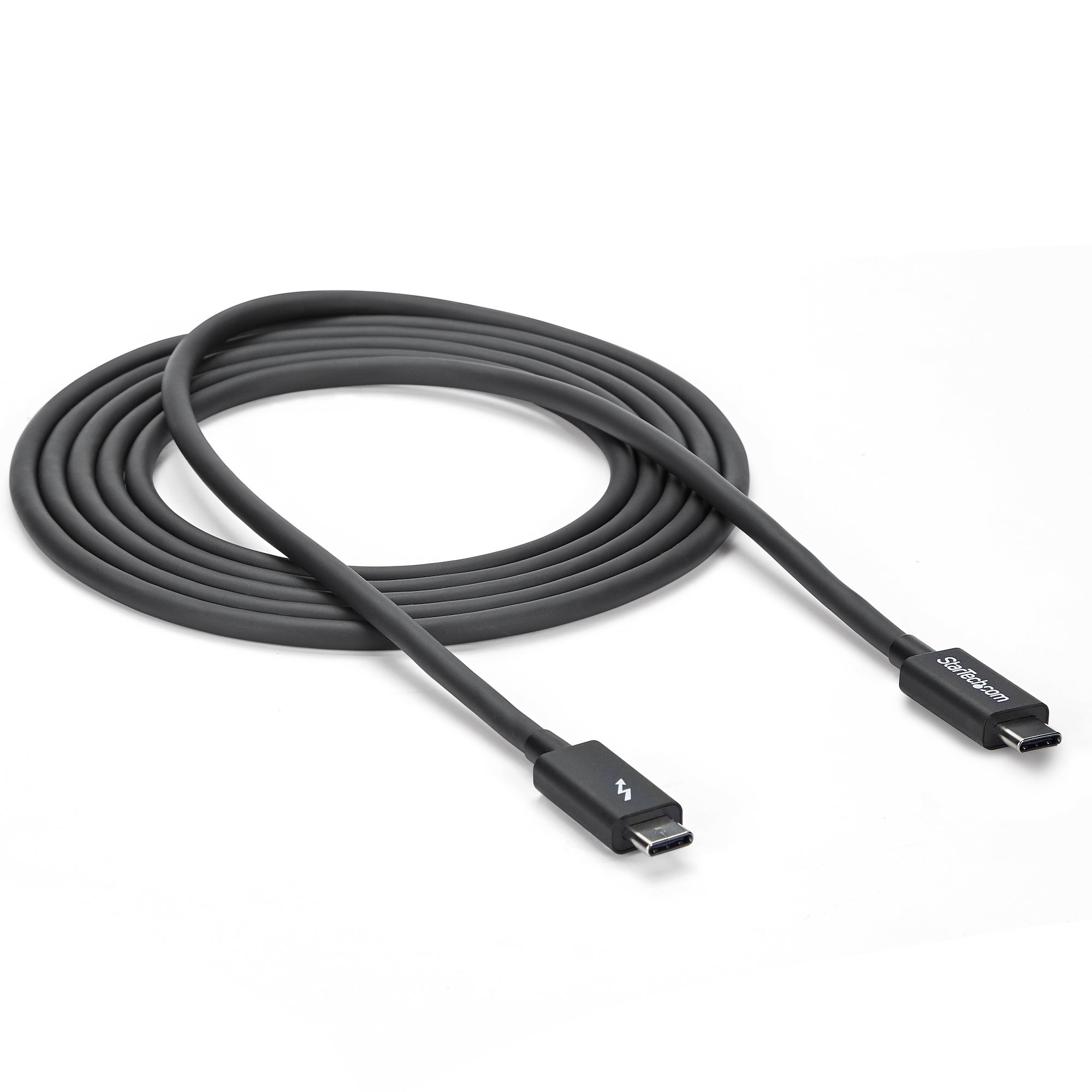 STARTECHCOM 2m Thunderbolt 3 20Gbps USBC Cable Thunderbolt USB and DisplayPort Compatible