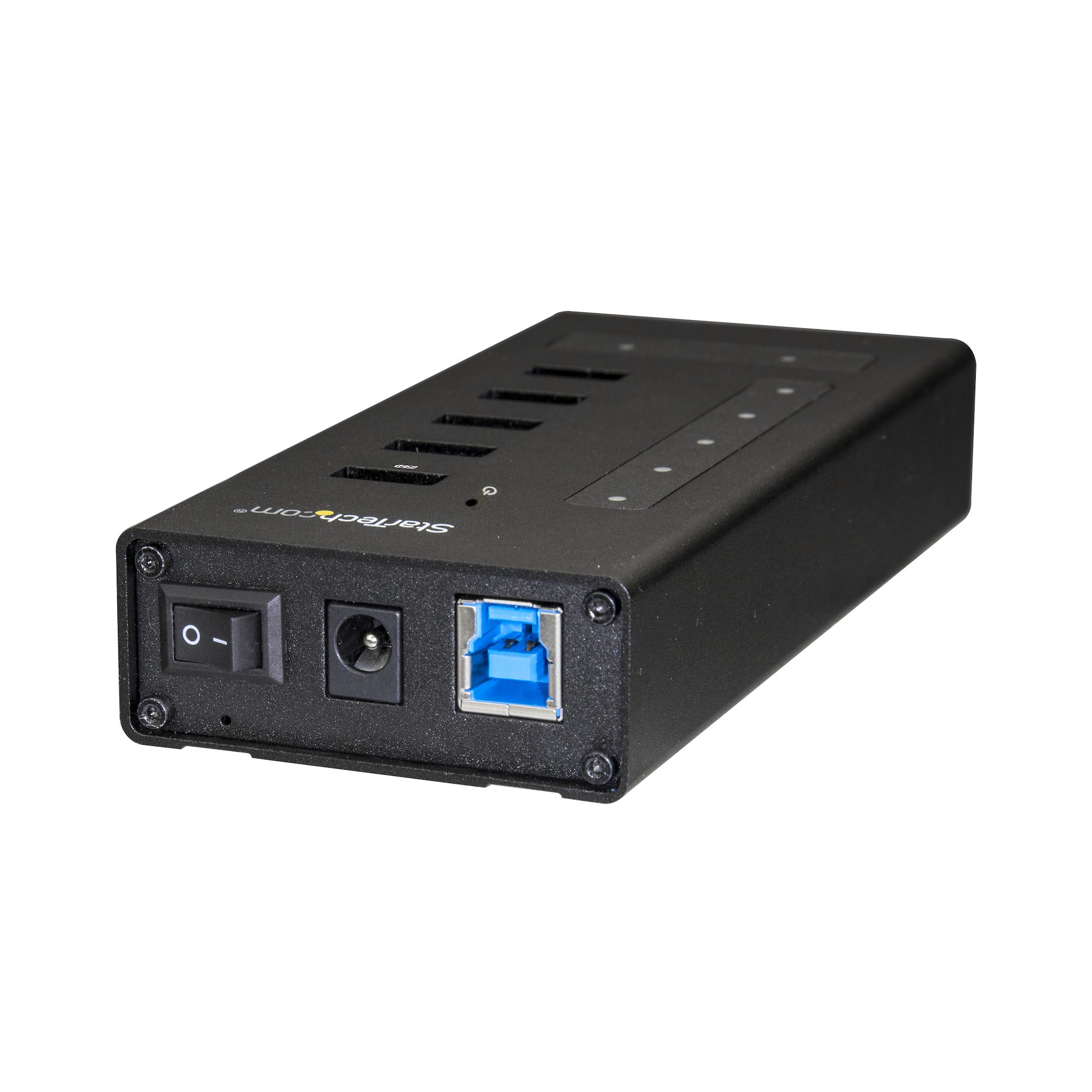 STARTECHCOM USB Hub 7 Port Metall USBA zu 3x USBC und 1x USBC USB 30 Industrieller USB Hub USB Hub mit Typ C