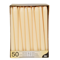 50 STARPAK Kerzen champagner 50 STARPAK Kerzen champagner