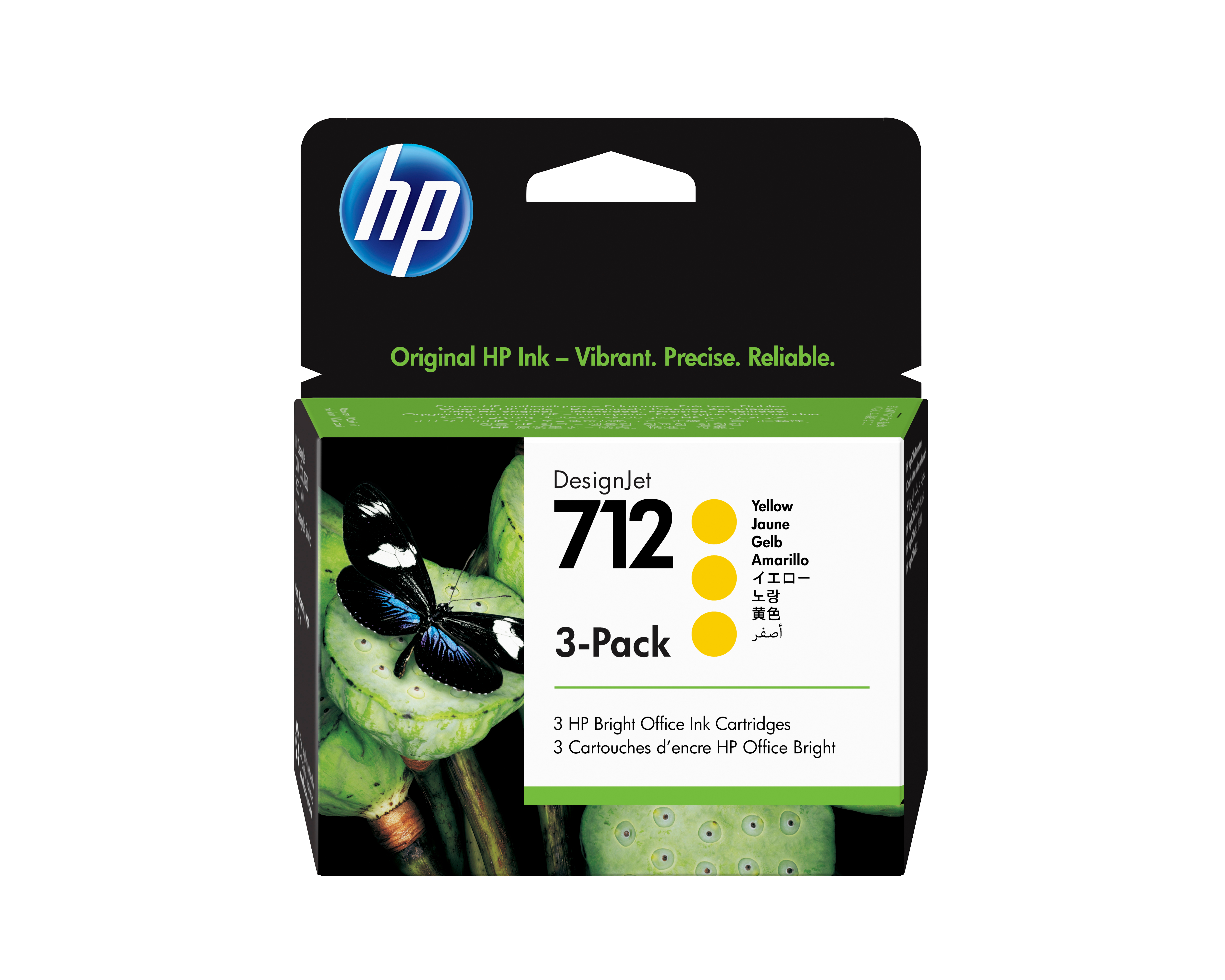 HP 7123ED79A gelb Druckerpatronen, 3erSet