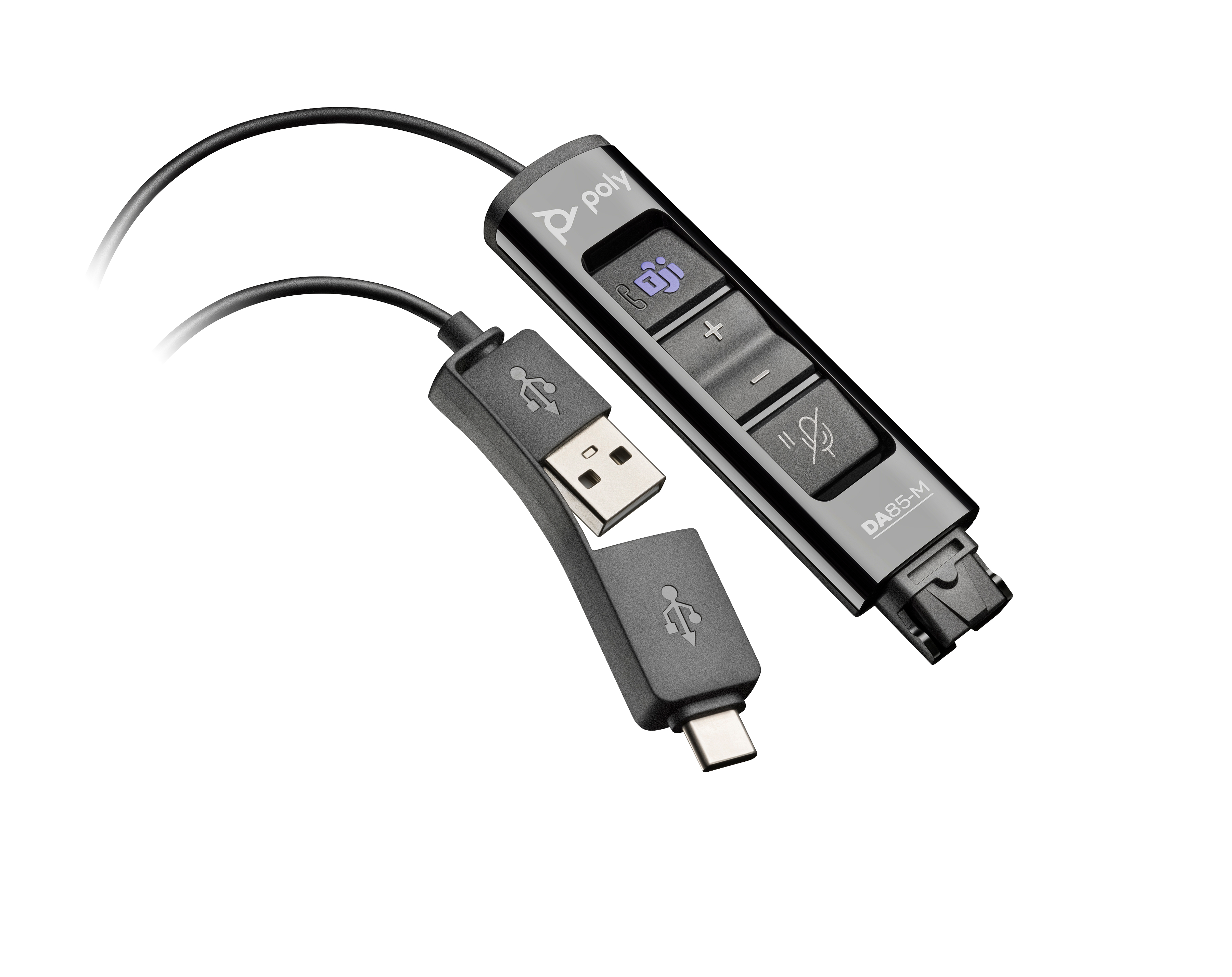 HP Poly DA85M USB to QD Adapter