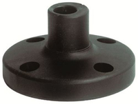 Werma Fuss für Rohr D25mm Kunststoff BK für Rohr Werma Fuss für Rohr D25mm Kunststoff BK für Rohr