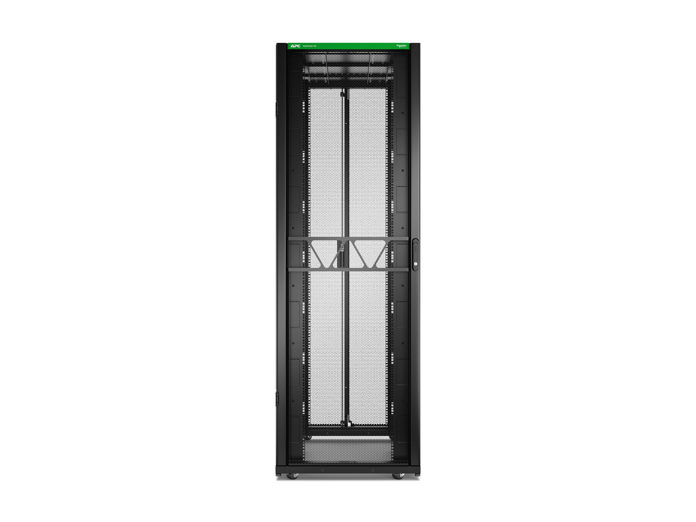 APC NetShelter SX Server Rack Gen 2 48U 2258H x 750W x 1200D mm w/ Sides Black