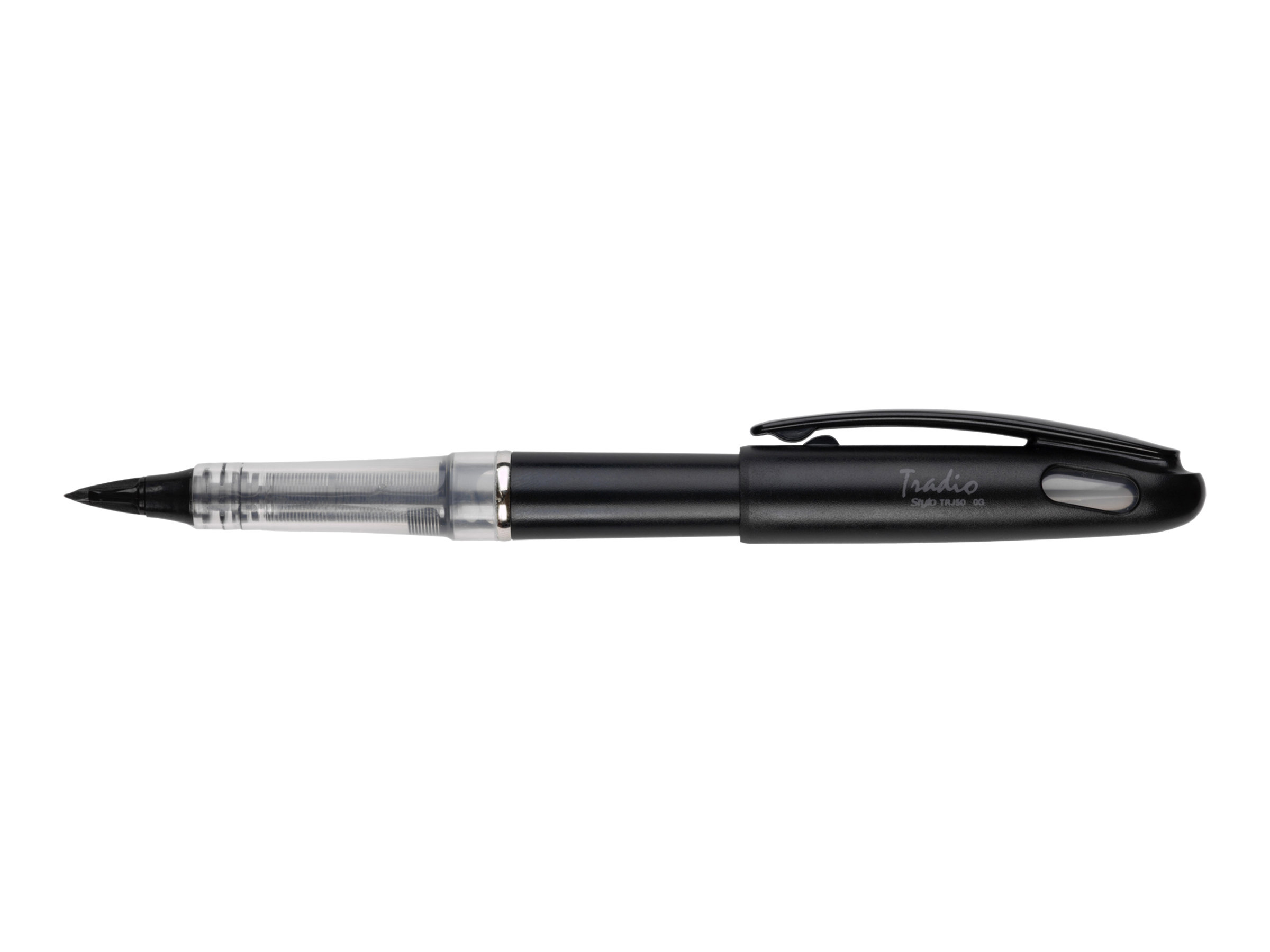 Pentel Tradio Stylo TRJ50 Filzstift schwarz, 1 St.