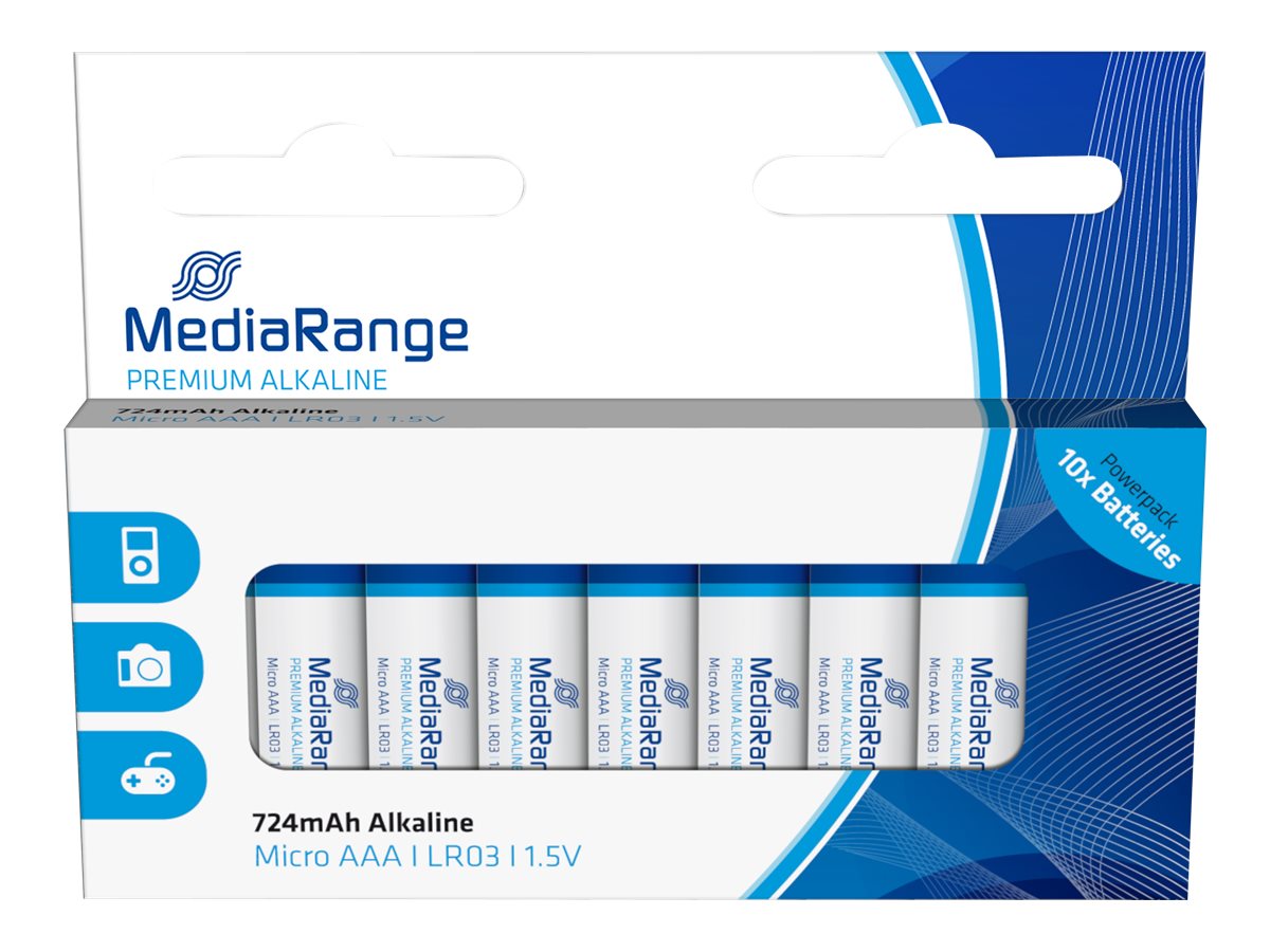 MRBAT102 MEDIARANGE Batterien 10er Pack