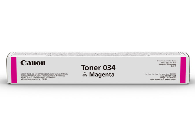 CANON 034 Toner magenta iR C1225iF Standardkapazität 7300 Seiten A4