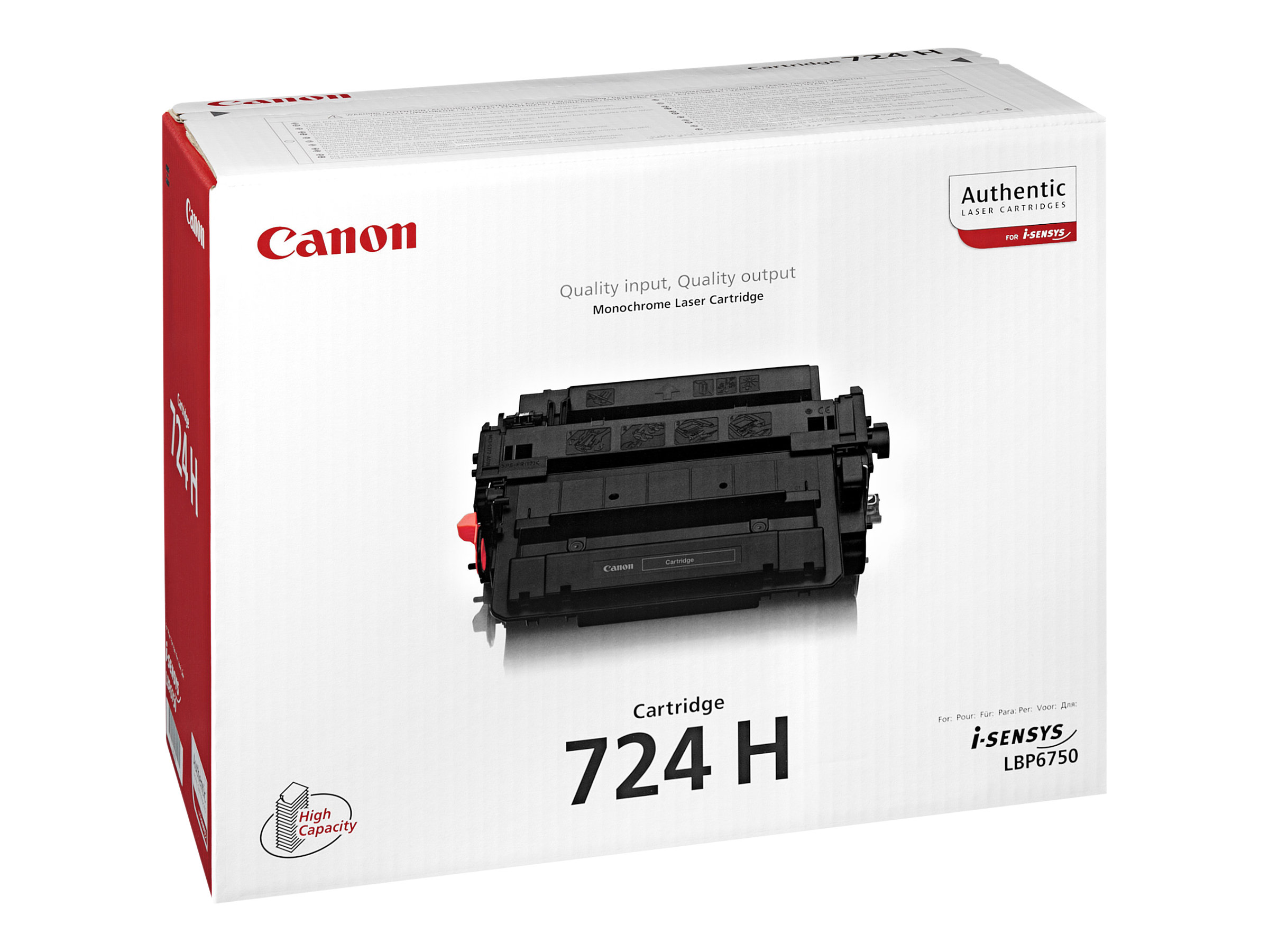 3482B002 CANON 724HBK LBP Cartridge