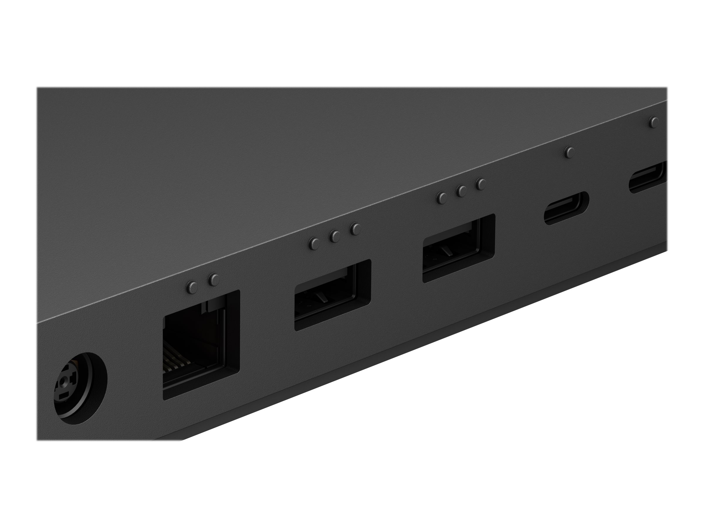 Microsoft Surface Dock Docking Station USBC 3xThunderbolt4 RJ45 1GbE 25GbE 3xUSB 31 165Watt Surface Laptop Laptop Studio Pro