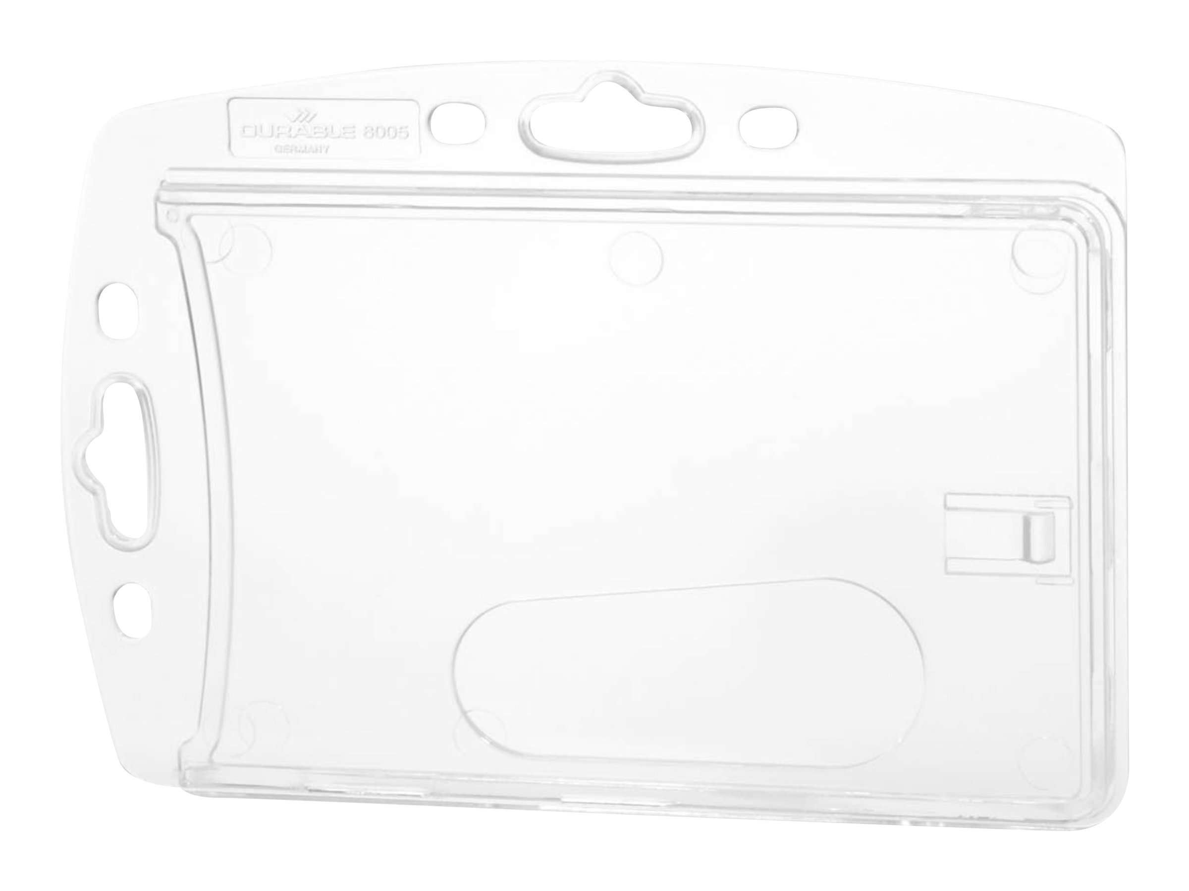 DURABLE Ausweishalter Hartbox transparent 10 St.