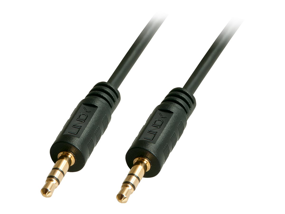 LINDY Premium Audiokabel mit 3,5mm Klinkenstecker 3m LINDY Premium Audiokabel mit 3,5mm Klinkenstecker 3m