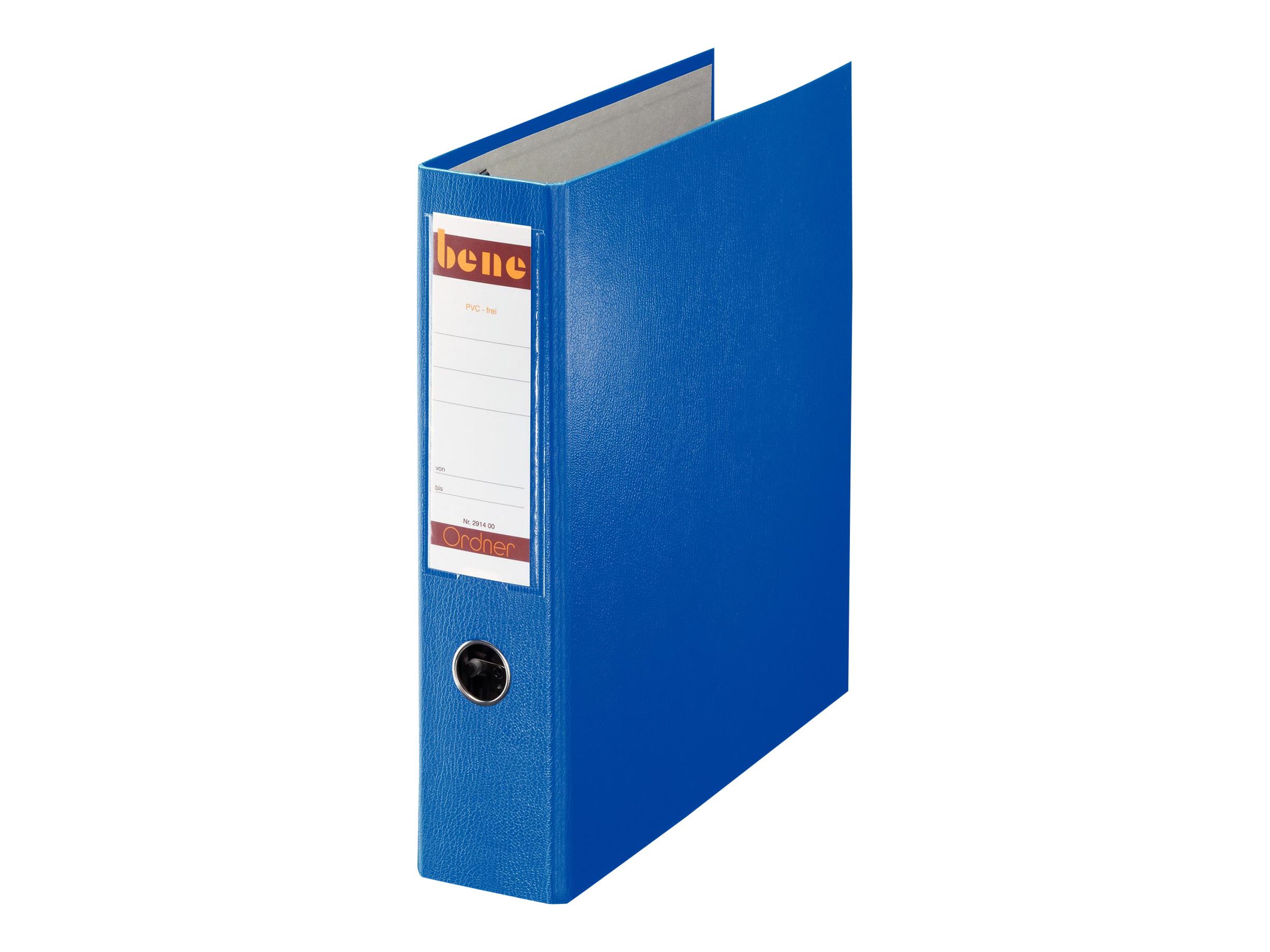 bene Doppelordner blau Karton 7,5 cm bene Doppelordner blau Karton 7,5 cm
