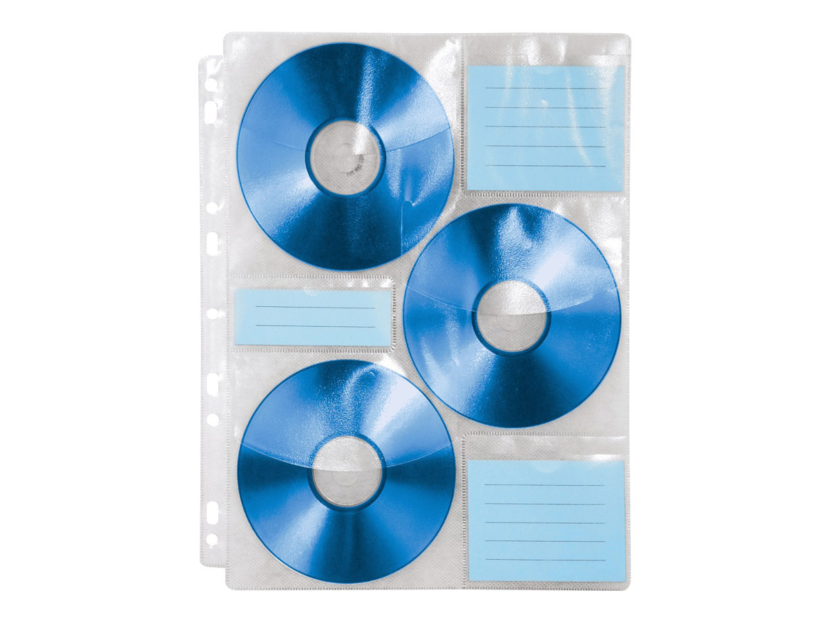 hama 6er CD-/DVD-Huellen transparent, 10 St. hama 6er CD-/DVD-Huellen transparent, 10 St.