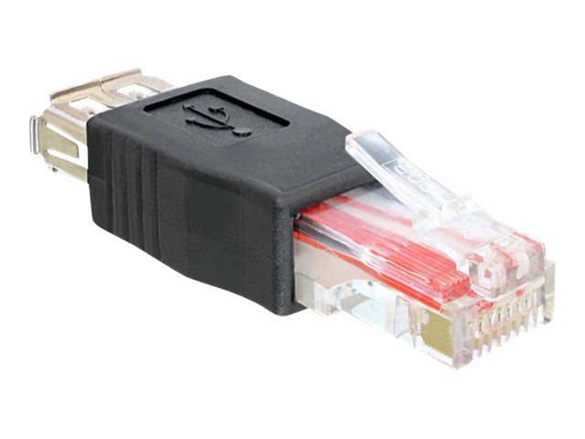 Delock Adapter USB Buchse > RJ45 Stecker Delock Adapter USB Buchse > RJ45 Stecker