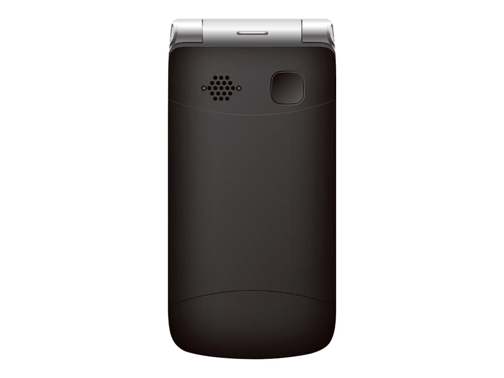 Beafon SL645 plus Silver Line, Gro?tastenklapphandy, schwarz-silber