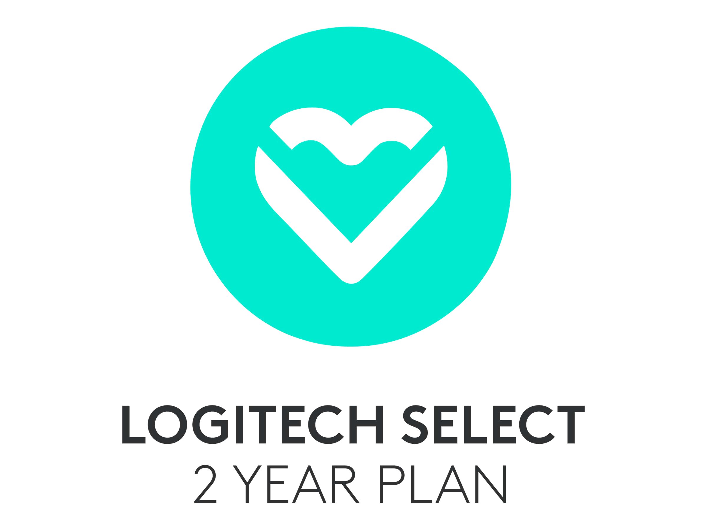 LOGITECH Select Extended service agreement advance parts replacement 2 years response time 1 business day 1 room LOGITECH Select Extended service agreement advance parts replacement 2 years response time 1 business day 1 room