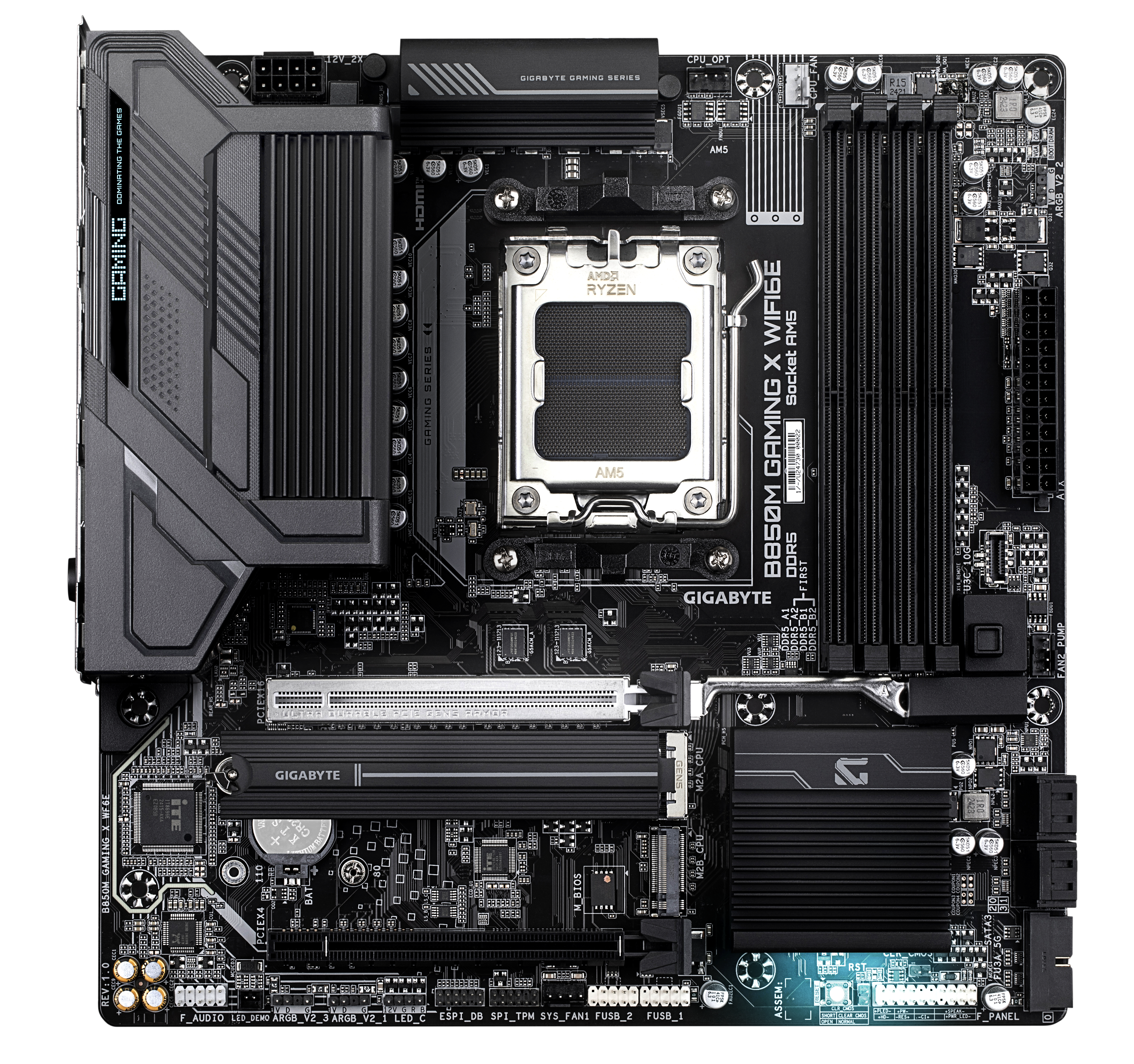 GIGABYTE B850M GAMING X WF6E AM5 4xDDR5 mATX HDMI 2xDP USB WIFI MB