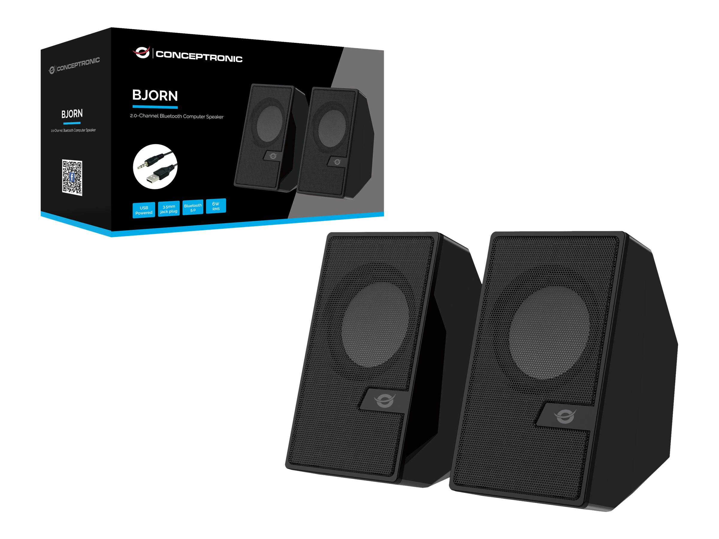 CONCEPTRONIC 20 Bluetooth Lautsprecher Fernbedienung 6W