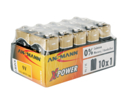 10 ANSMANN Batterie X-POWER E-Block 9,0 V