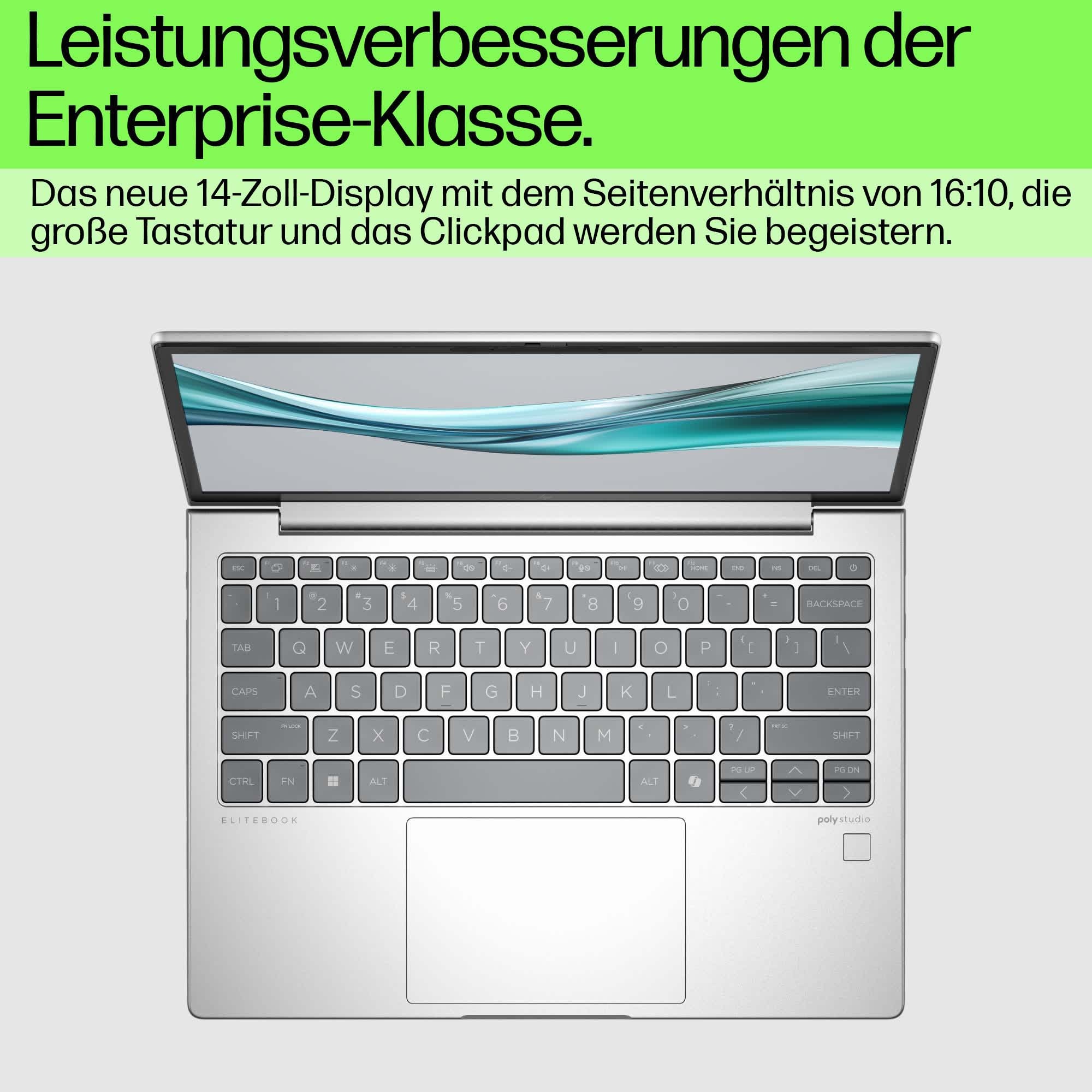 HP EliteBook 630 G11 Intel Core Ultra 5 125U 33,78cm 13,3Zoll WUXGA 8GB 256GBSSD W11P 1J War DE