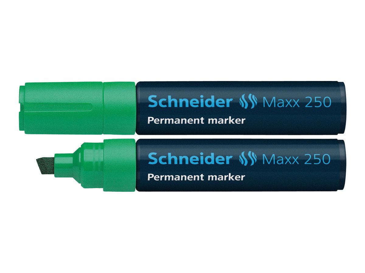 Schneider Maxx 250 Permanentmarker gruen 2,0 - 7,0 mm, 1 St. Schneider Maxx 250 Permanentmarker gruen 2,0 - 7,0 mm, 1 St.