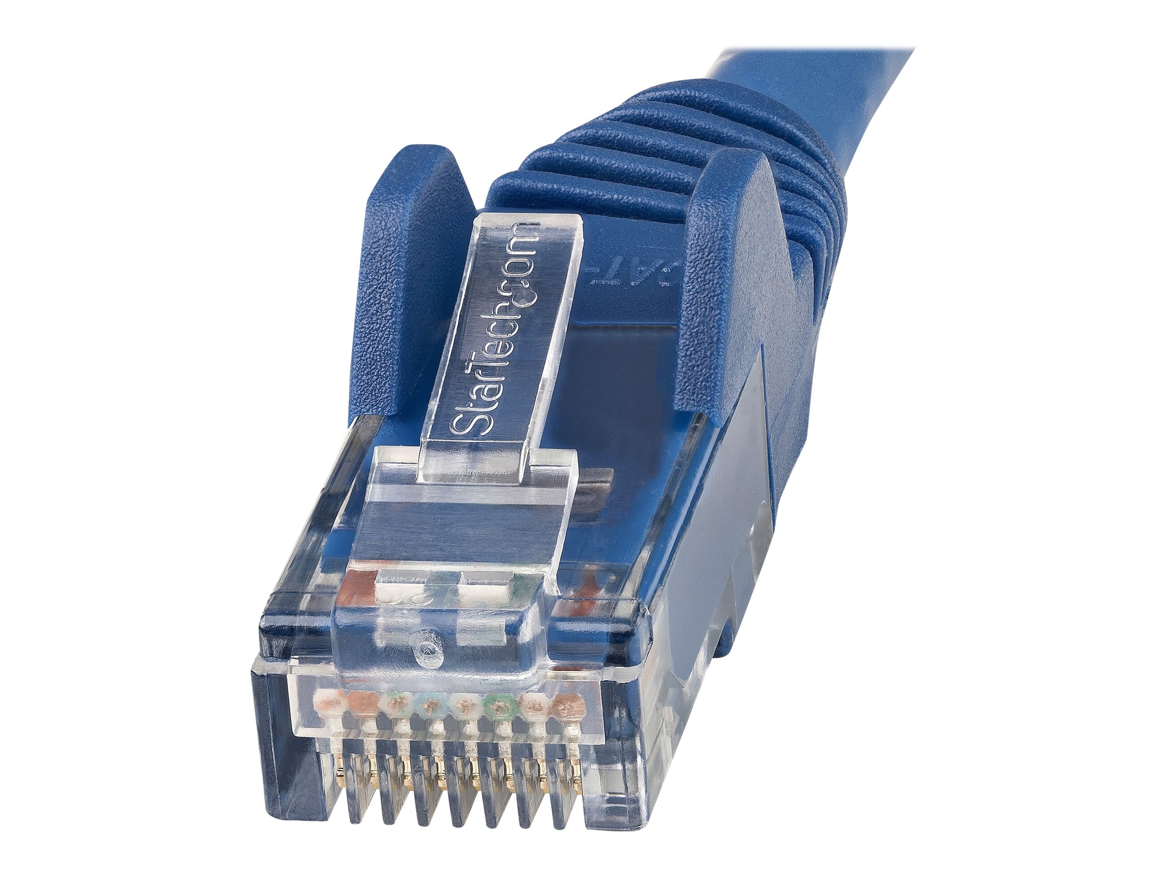 STARTECHCOM 3m LSZH CAT6 Ethernet Cable 10 Gigabit 100W PoE RJ45 UTP Network Patch Cord Snagless Blue ETL Verified