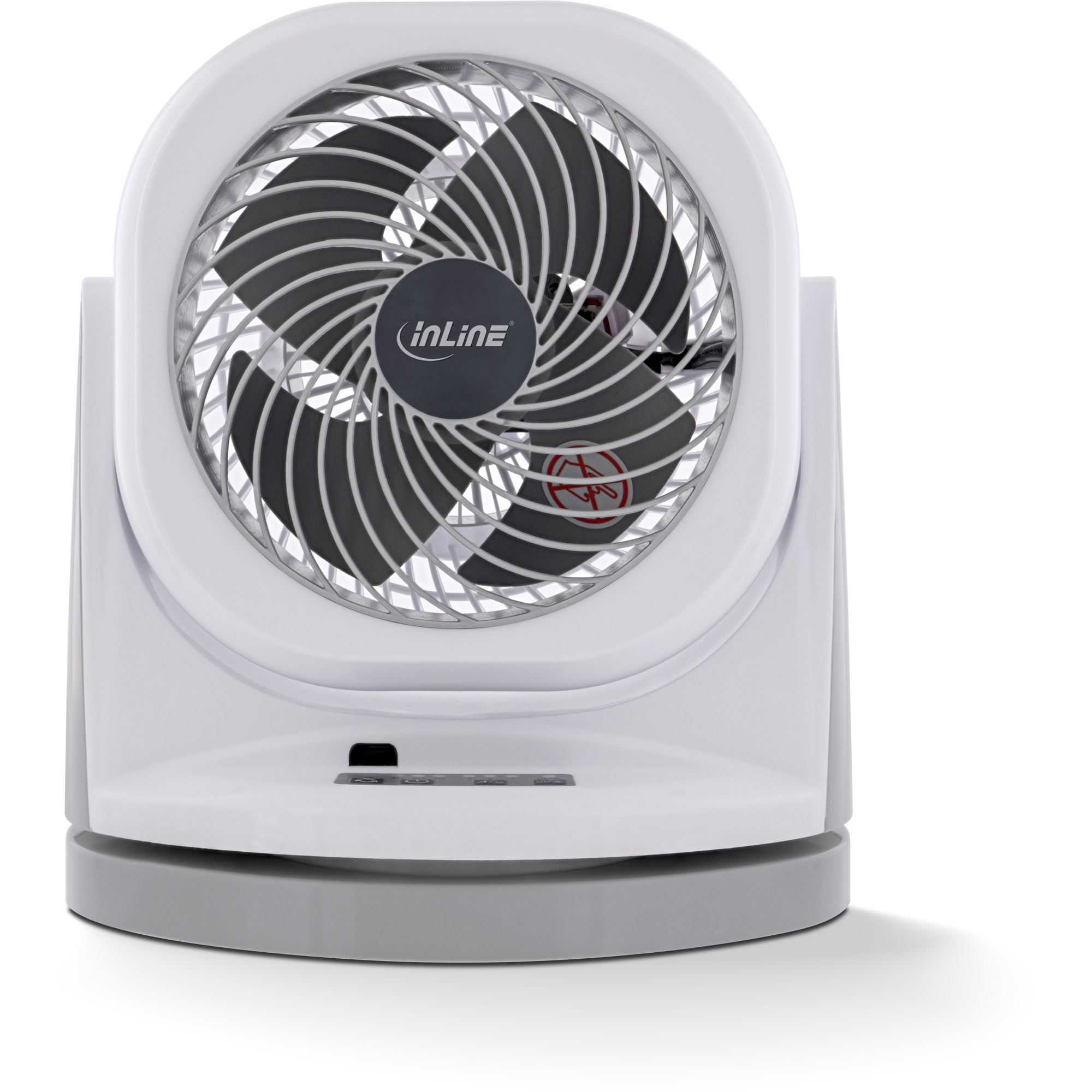 INLINE SmartHome Tischventilator weiss