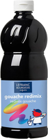 LEFRANC BOURGEOIS Gouache Liquide Redimix Temperafarbe schwarz 500,0 ml LEFRANC BOURGEOIS Gouache Liquide Redimix Temperafarbe schwarz 500,0 ml