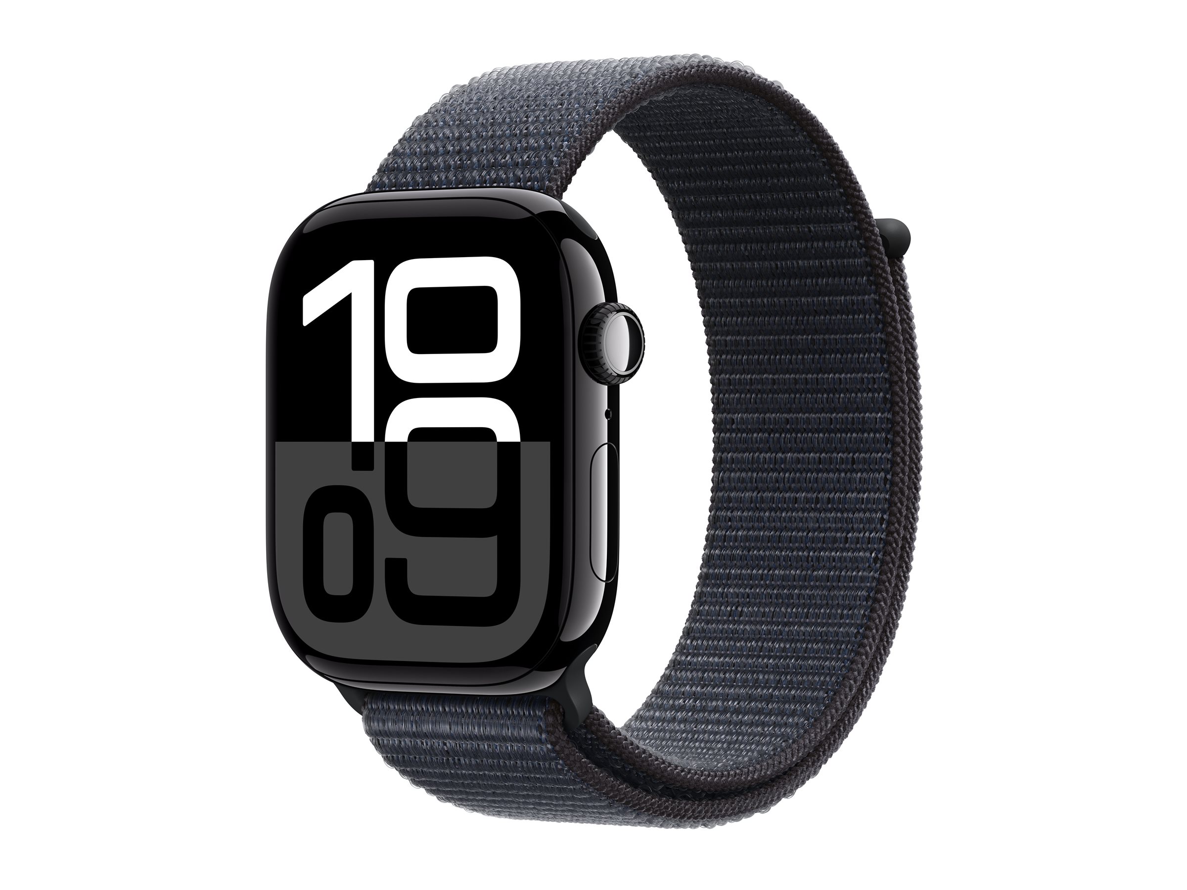 APPLE Watch Series 10 GPS 46mm Jet Black Aluminium Case with Ink Sport Loop