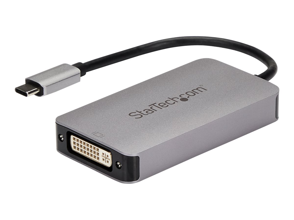 StarTech.com USB 3.1 Type-C to Dual Link DVI-I Adapter - Digital Only - 2560 x 1600 - Active USB-C to DVI Video Adapter Converter (CDP2DVIDP) - Videoadapter - USB-C bis DVI-I - 15.2 cm