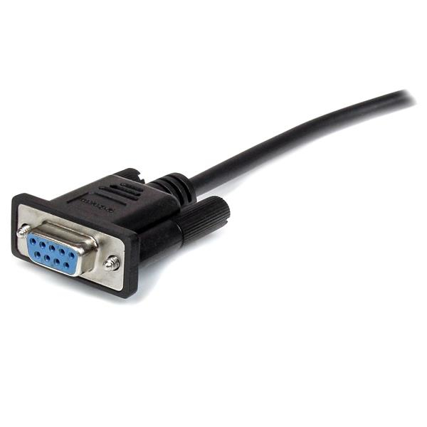 STARTECHCOM 05m Black Straight Through DB9 RS232 Serial Cable MF