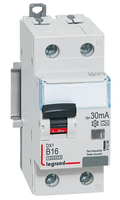 Legrand FI/LS-Schalter B16/0,03A 1polig+N 10kA Legrand FI/LS-Schalter B16/0,03A 1polig+N 10kA