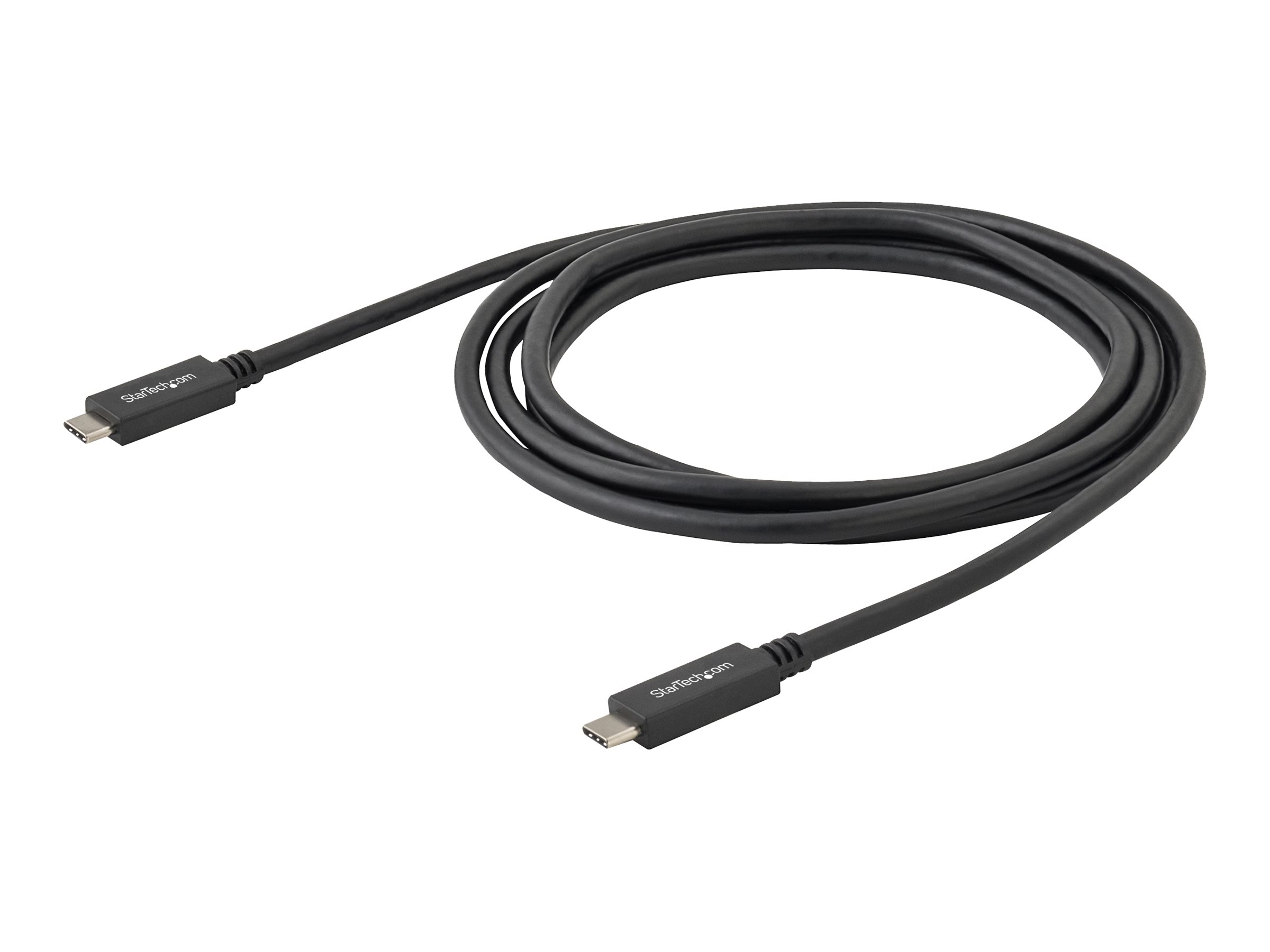 STARTECH.COM USB-C Cable with Power Delivery 3A - M/M - 2m 6ft. - USB 3.0 - USB-IF Certified STARTECH.COM USB-C Cable with Power Delivery 3A - M/M - 2m 6ft. - USB 3.0 - USB-IF Certified