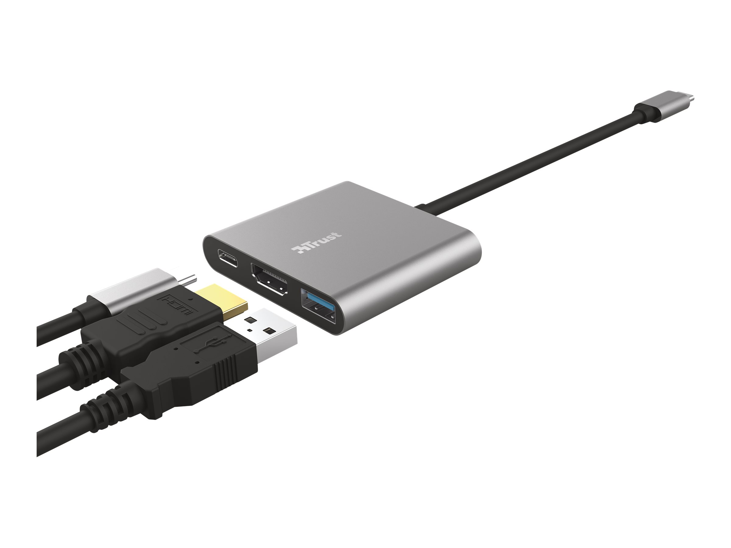 TRUST DALYX 3-IN-1 USB-C ADAPTER TRUST DALYX 3-IN-1 USB-C ADAPTER
