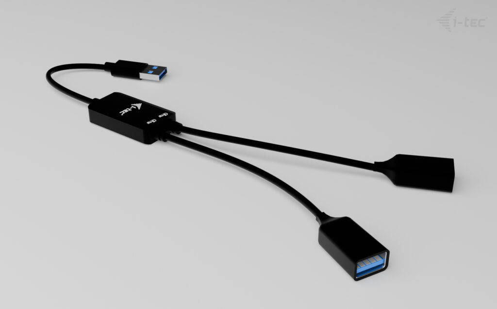 ITEC USBA Cable HUB 2 port 2x USBA 32 Gen 1