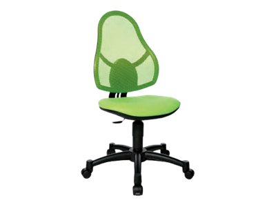 Topstar Kinderdrehstuhl Open Art® Junior, 71430S05 Stoff gruen, Gestell schwarz Topstar Kinderdrehstuhl Open Art® Junior, 71430S05 Stoff gruen, Gestell schwarz