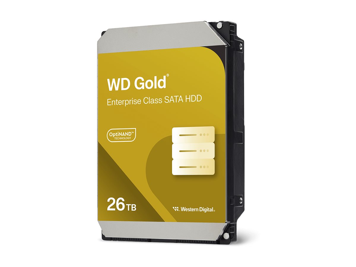 WD Gold 26TB SATA 6Gb/s 8,89cm 3,5Zoll WD Gold 26TB SATA 6Gb/s 8,89cm 3,5Zoll