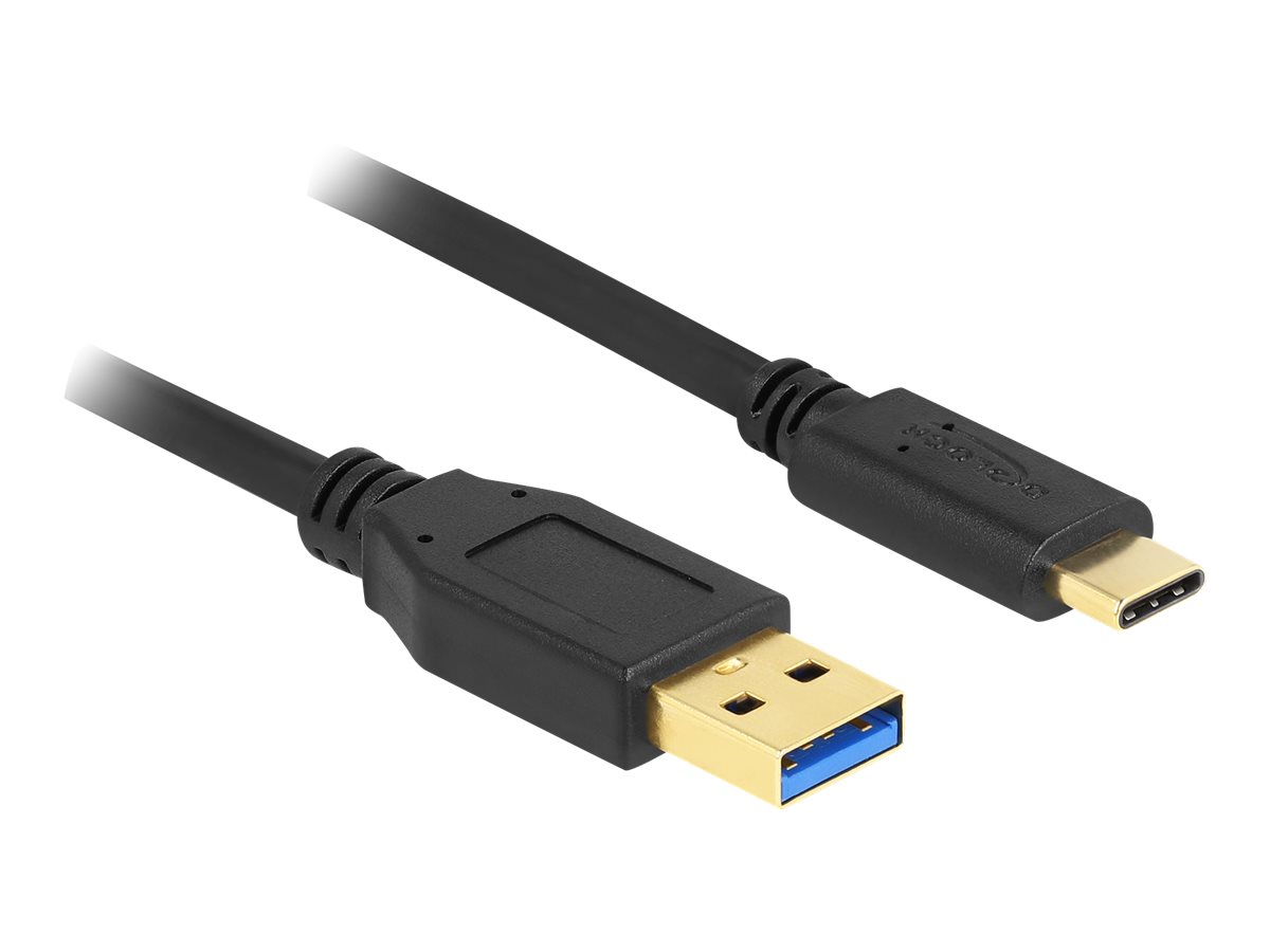 Delock SuperSpeed USB (USB 3.2 Gen 1) Kabel Typ-A zu USB Type-C 3 m Delock SuperSpeed USB (USB 3.2 Gen 1) Kabel Typ-A zu USB Type-C 3 m
