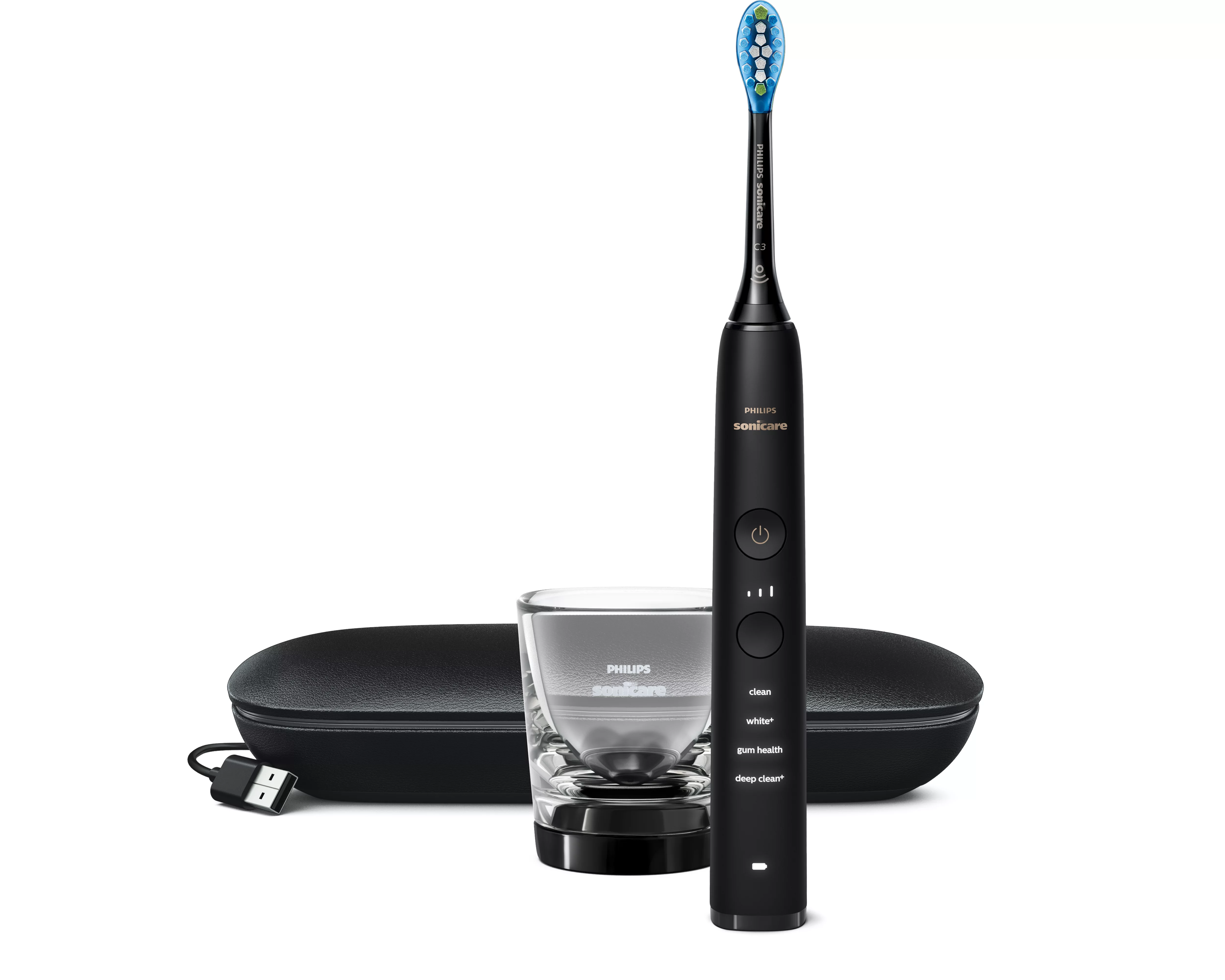 Philips HX9911/09 Sonicare DiamondClean 9000, schwarz Philips HX9911/09 Sonicare DiamondClean 9000, schwarz