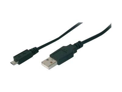 ASSMANN USB Anschlusskabel Typ A - mikro B St/St 1,8m USB 2.0 kompatibel sw ASSMANN USB Anschlusskabel Typ A - mikro B St/St 1,8m USB 2.0 kompatibel sw