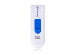 TRANSCEND JetFlash 790W 64GB USB 3.1 Gen 1 Flash Drive 100MB/s weiss