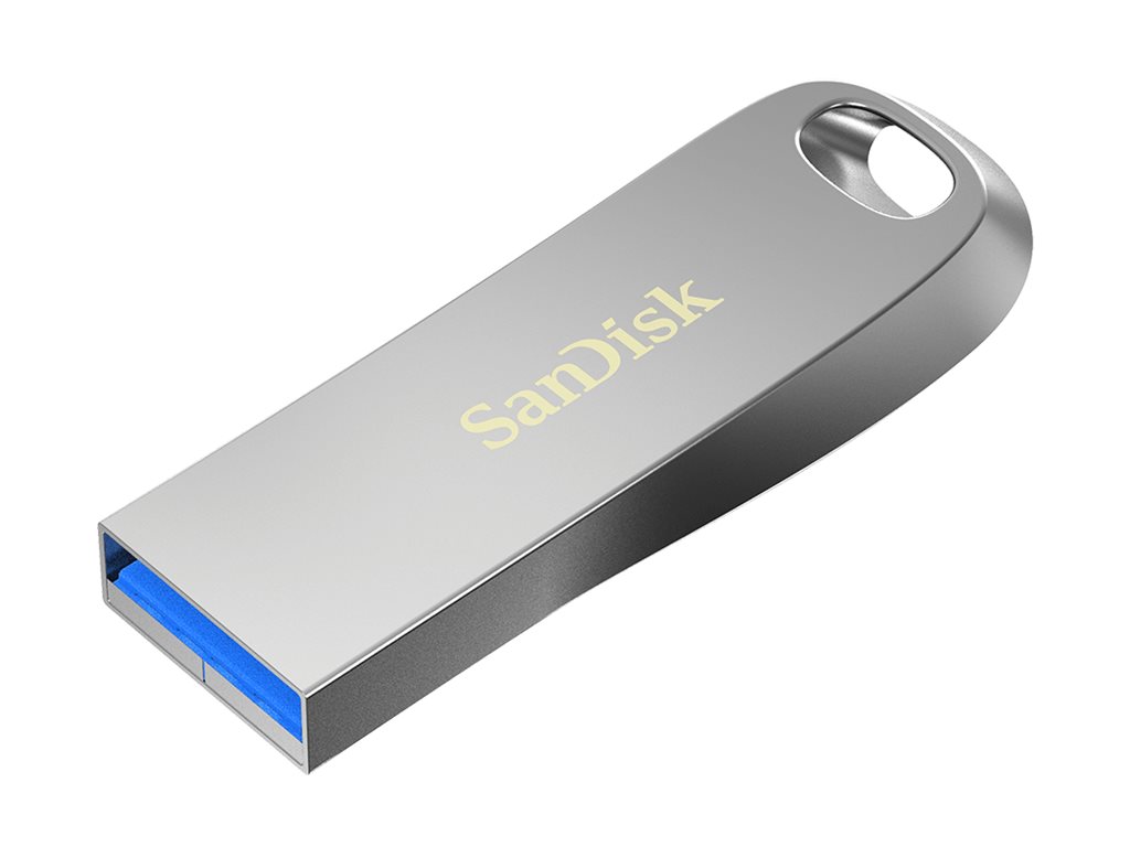 SanDisk USB-Stick Ultra Luxe silber 128 GB