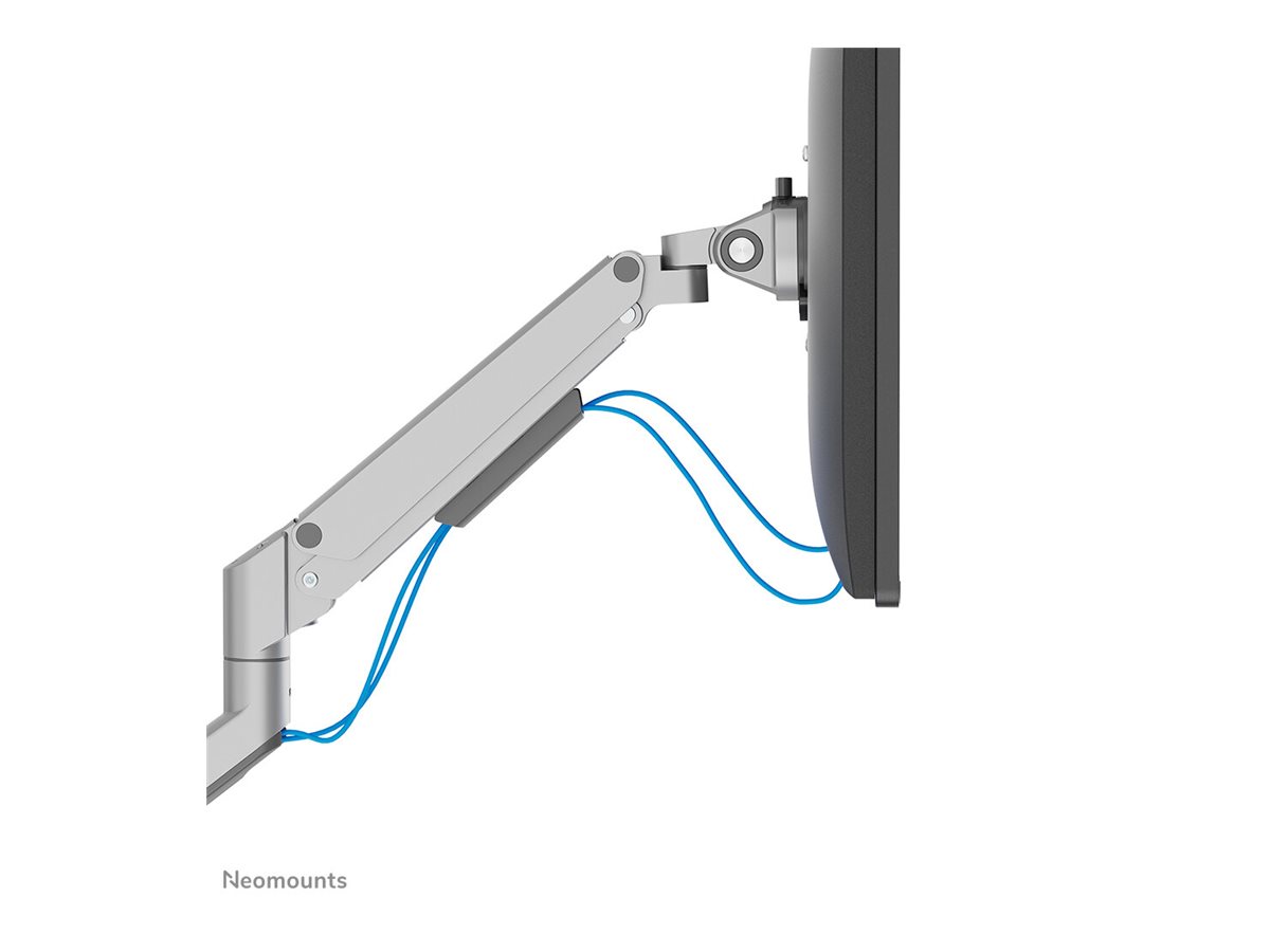 NEOMOUNTS Next Slim Desk Mount single display topfix clamp/grommet silver NEOMOUNTS Next Slim Desk Mount single display topfix clamp/grommet silver