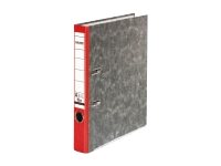 Falken Recycling Ordner rot marmoriert