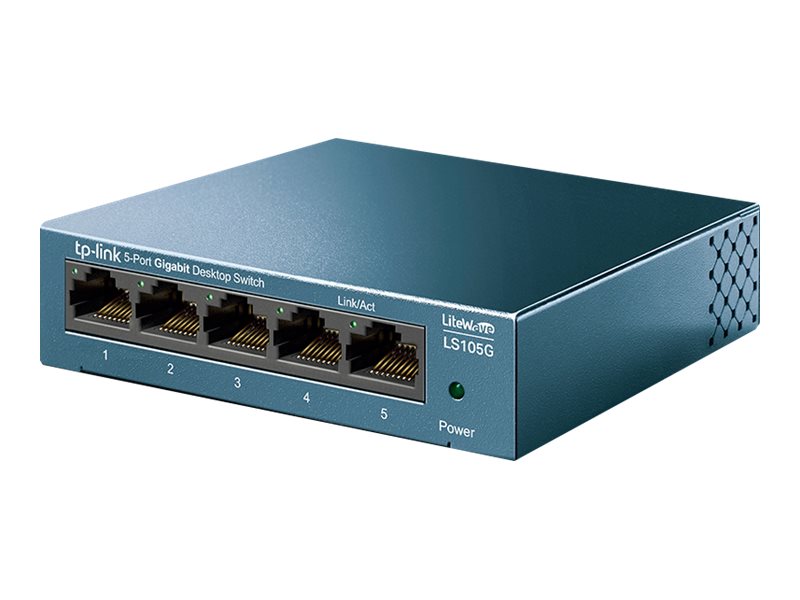 TP-LINK LITEWAVE LS105G DESKTOP SWITCH TP-LINK LITEWAVE LS105G DESKTOP SWITCH