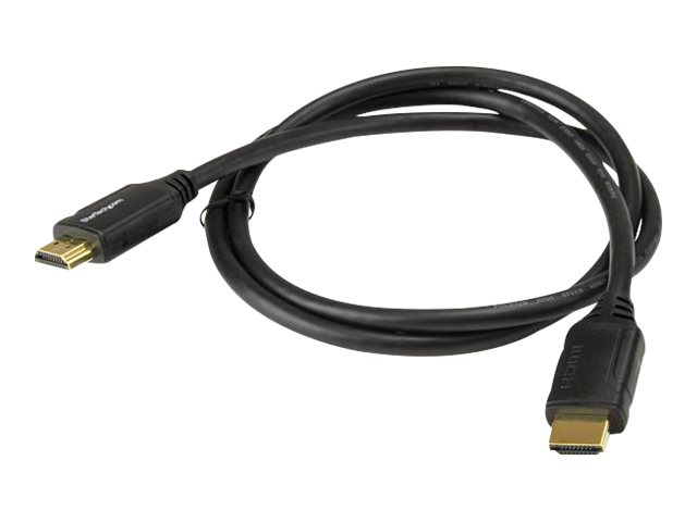 StarTech.com Premium High Speed HDMI Kabel mit Ethernet - 4K 60Hz - HDMI 2.0 - 1m - HDMI mit Ethernetkabel - 1 m