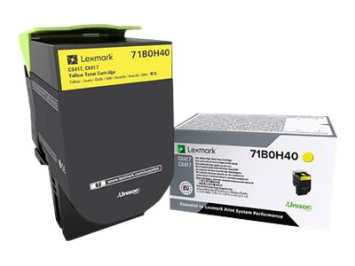 Lexmark 71B0H40 gelb Toner Lexmark 71B0H40 gelb Toner