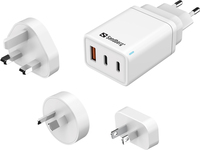 SANDBERG 3in1 Travel Charger USB-C/A 65W SANDBERG 3in1 Travel Charger USB-C/A 65W