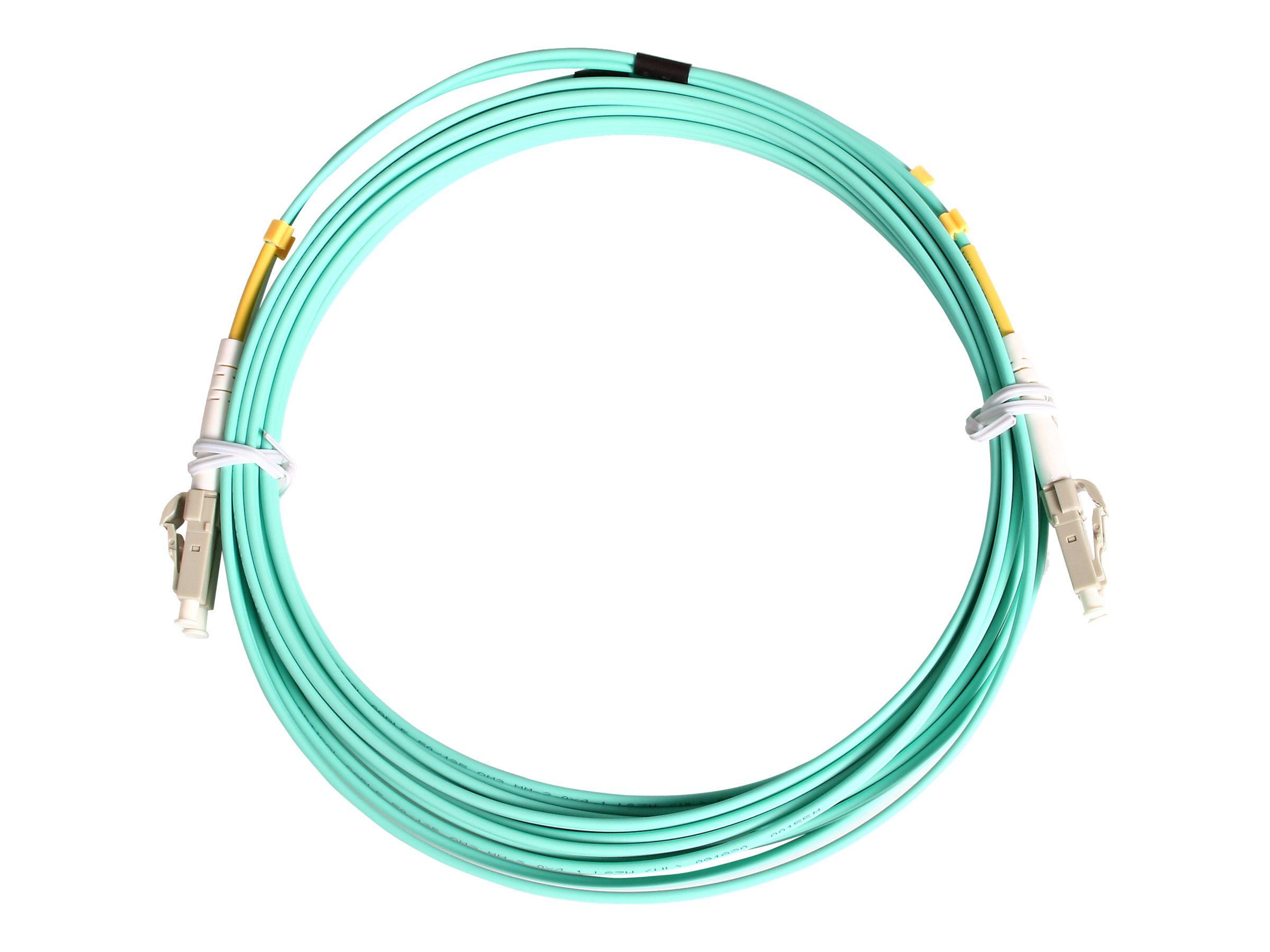 STARTECH.COM 10Gb Aqua LC/LC Duplex 50/125 Multimode LSZH Fiber Cable