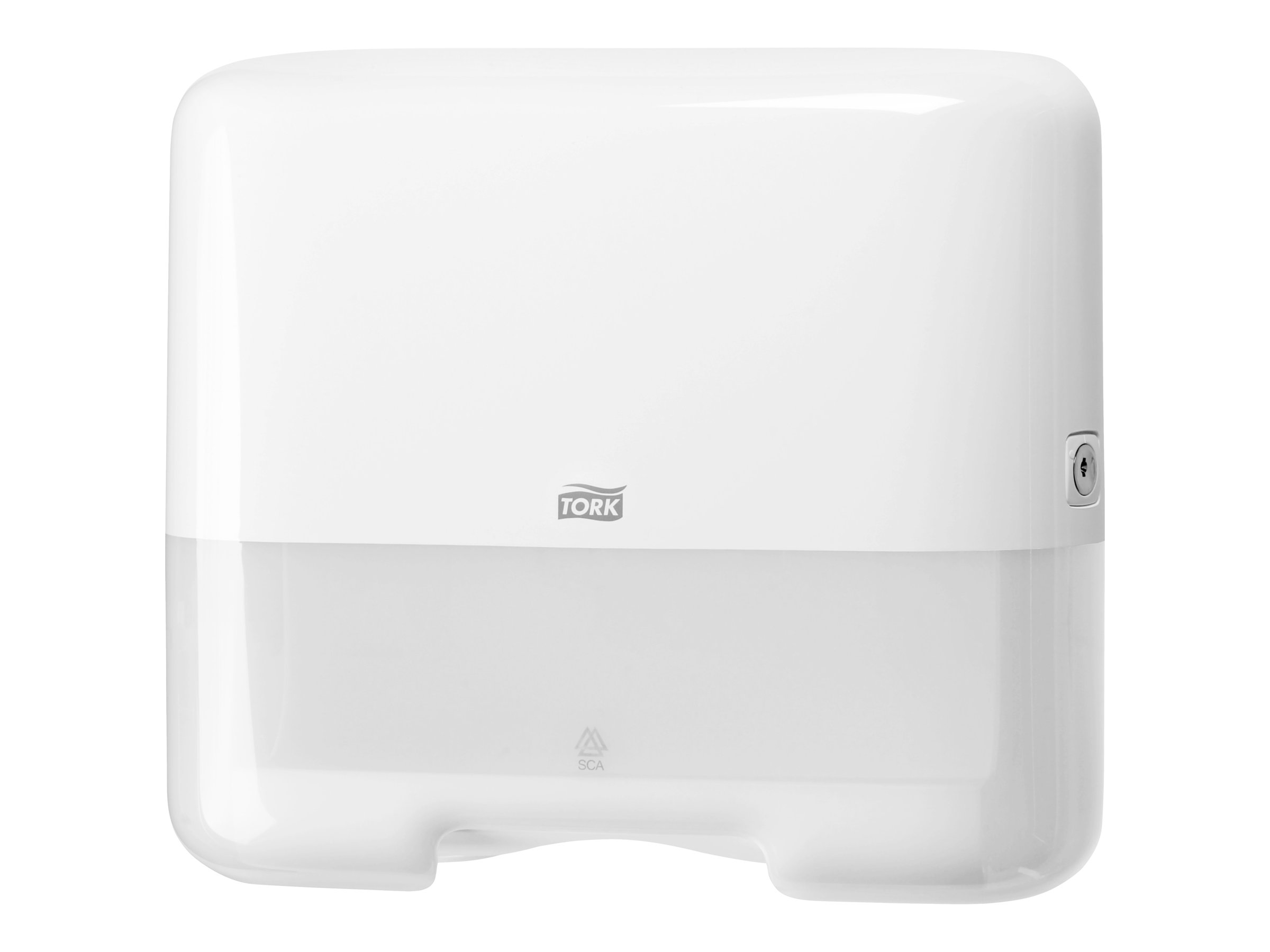 TORK Papierhandtuchspender Elevation H3 Classic Mini 553100 weiss Kunststoff, 1 St
