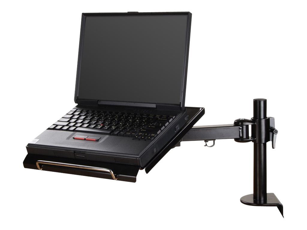 NEOMOUNTS NOTEBOOK-D100 LapTop Halter Hoehe bis 27cm 10,5 Zoll Tiefe 30 bis 60cm 11,8 bis 23,5 Zoll Farbe Schwarz